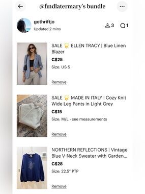 Rebundle for @findlatermary
